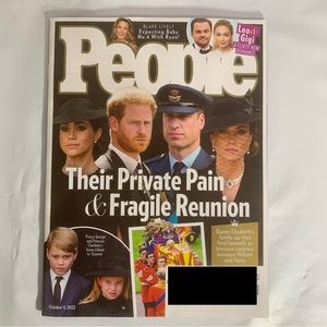 People Magazine October 3 2022 Fragile Reunion At Queen Elizabeths Funeral
